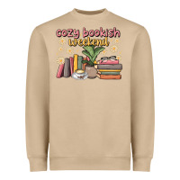 Mushroom cozy bookish weekend Heavyweight Sweatshirt - MaliasSmallBusiness