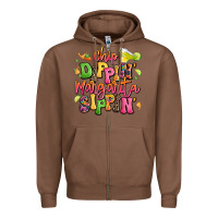 Chestnut chip dippin' margarita sippin' Zipper Hoodie - LillyAllenDesigns