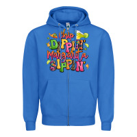 True Royal chip dippin' margarita sippin' Zipper Hoodie - LillyAllenDesigns