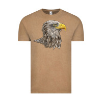 American White Sea Eagle Head Vintage Tee | Teevron
