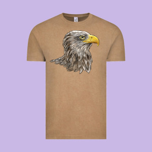 American White Sea Eagle Head Vintage Tee Designed By Lillyallendesigns