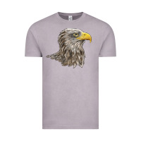 Vintage Zinc American White Sea Eagle Head Vintage Tee - LillyAllenDesigns