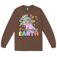 Chestnut down to earth Long Sleeve Tee - MaliasSmallBusiness