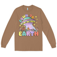 Toasted Coconut down to earth Long Sleeve Tee - MaliasSmallBusiness