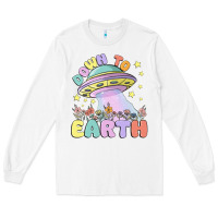 White down to earth Long Sleeve Tee - MaliasSmallBusiness