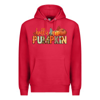 Cardinal Hello pumpkin Premium Hoodie - NancyCooperArtShop