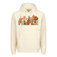Sandshell Hello pumpkin Premium Hoodie - NancyCooperArtShop