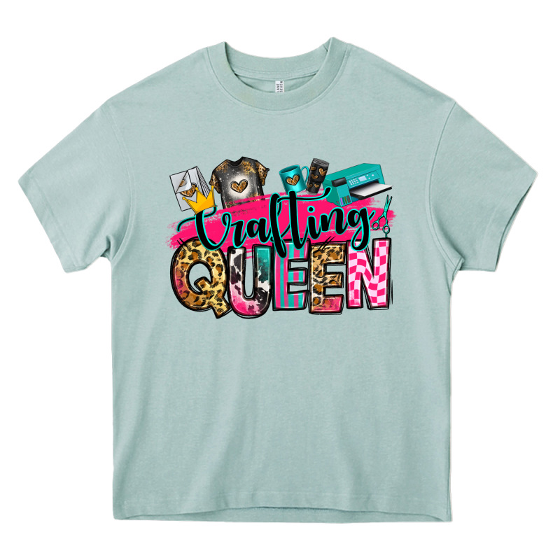 Crafting Queen Heavy Core Tee by Zillion Design Studio | Teevron