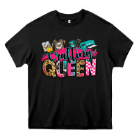 Black crafting queen Heavy Core Tee - Zillion Design Studio