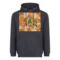 Smoke fall with gnomes Heavyweight Hoodie - texasbilliewilder
