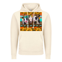 Vintage Artic heifers and sunflowers Vintage Hoodie - Jasminsmagicworld
