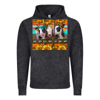 Vintage Black heifers and sunflowers Vintage Hoodie - Jasminsmagicworld