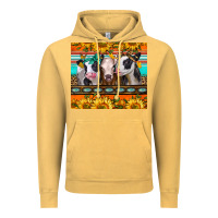 Vintage Mustard heifers and sunflowers Vintage Hoodie - Jasminsmagicworld