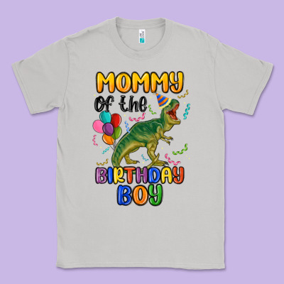 Mommy Of The Birthday Boy Classic Tee Designed By Maliassmallbusiness