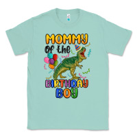 Seafoam mommy of the birthday boy Classic Tee - MaliasSmallBusiness