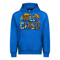 Cobalt wild child Urban Hoodie - OliviaCreatesArt