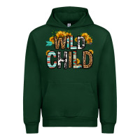 Foreset Green wild child Urban Hoodie - OliviaCreatesArt