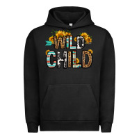 Pigment Black wild child Urban Hoodie - OliviaCreatesArt