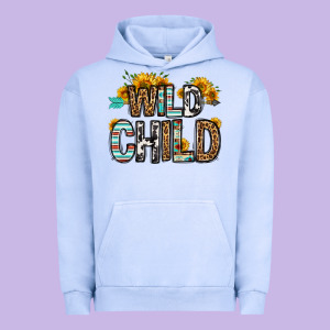 Wild Child Urban Hoodie Designed By Oliviacreatesart