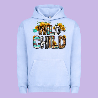 Wild Child Urban Hoodie Designed By Oliviacreatesart