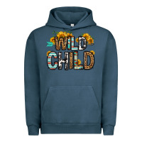 Pigment Midnight Navy wild child Urban Hoodie - OliviaCreatesArt