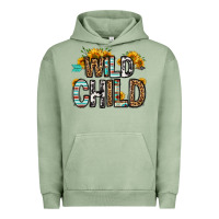 Pigment Oil Green wild child Urban Hoodie - OliviaCreatesArt
