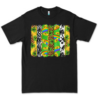 Black St. Patrick's Day brushstrokes Premium Tee - Neo Western