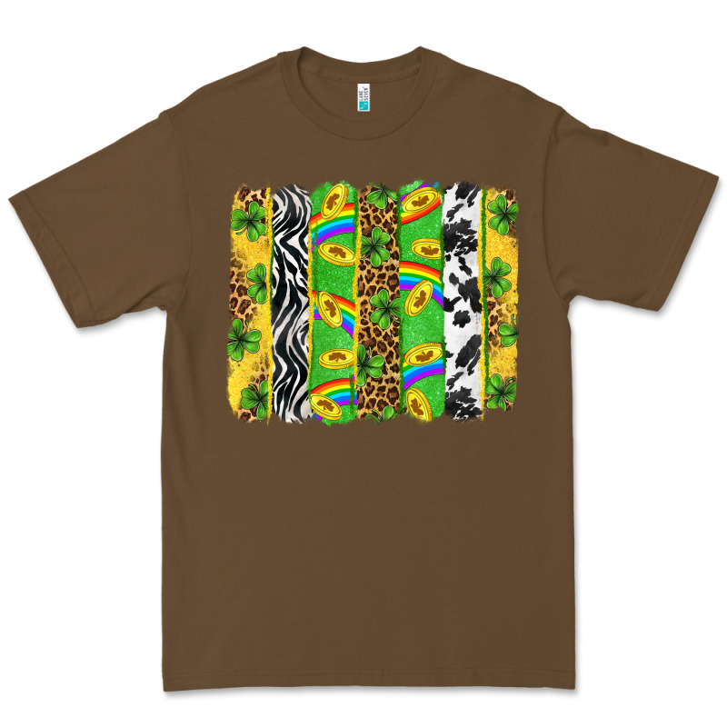 St. Patrick's Day Brushstrokes Premium Tee by Neo Western | Teevron