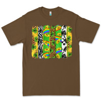 Cacao St. Patrick's Day brushstrokes Premium Tee - Neo Western