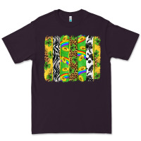 Plum St. Patrick's Day brushstrokes Premium Tee - Neo Western