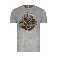 Cloud Rock Bird Nest With Baby Birds Vintage Tee - LillyAllenDesigns