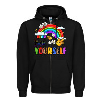 Black bee yourself Zipper Hoodie - LillyAllenDesigns