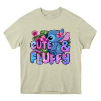 Mossy cute and fluffy stitch Heavy Core Tee - Zillion Design Studio