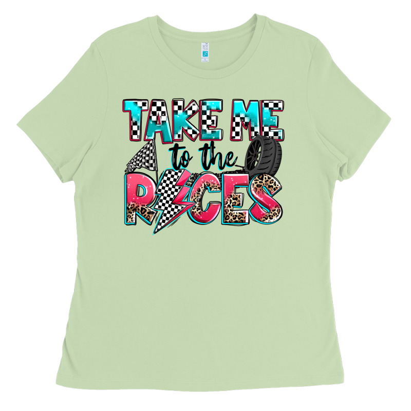 Take Me To The Races Ladies Tee by Zillion Design Studio | Teevron
