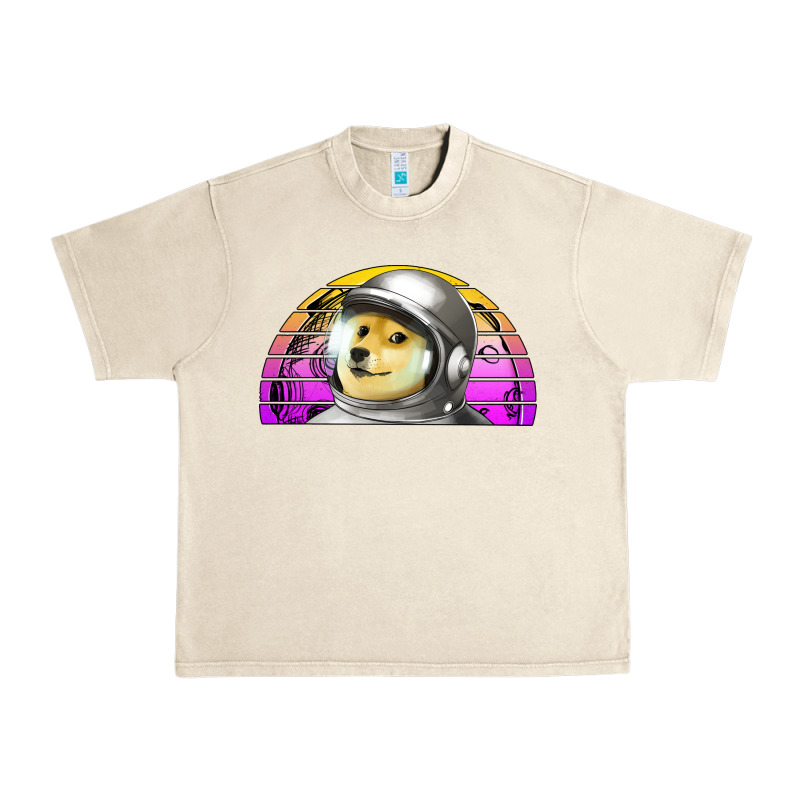 Dogecoin To The Mars Urban Heavy Tee by Jasminsmagicworld | Teevron