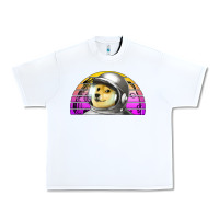 White dogecoin to the mars Urban Heavy Tee - Jasminsmagicworld