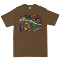 Cacao spooky saurus rex Premium Tee - CowhideDigitalArt