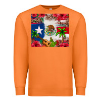 Carrot Mexican and Puerto Rico flag Premium Sweatshirt - texasbilliewilder