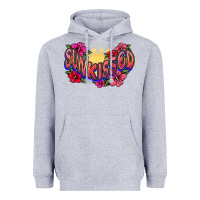 Heather Grey sunkissed Heavyweight Hoodie - NancyCooperArtShop
