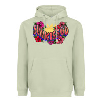 Matcha sunkissed Heavyweight Hoodie - NancyCooperArtShop