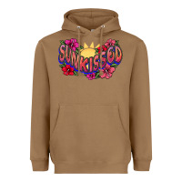 Toasted Coconut sunkissed Heavyweight Hoodie - NancyCooperArtShop