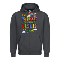 Smoke be yourself everyone else in taken Zipper Hoodie - LillyAllenDesigns