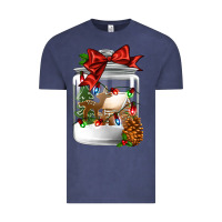 Vintage Denim Christmas cookie jar Vintage Tee - Jasminsmagicworld