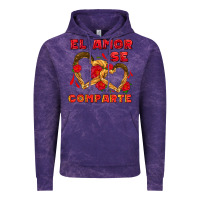 Cloud Purple el amor se comparte with churros Vintage Hoodie - AdoDesignShop