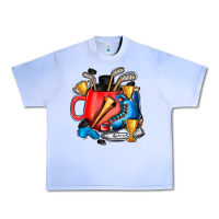 Grape Ice hockey coffee Urban Heavy Tee - AdoDesignShop
