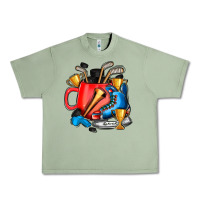 Oil Green hockey coffee Urban Heavy Tee - AdoDesignShop