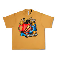 Peanut Butter hockey coffee Urban Heavy Tee - AdoDesignShop