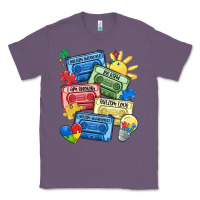 Lavender autism cassette tapes Classic Tee - MaliasSmallBusiness