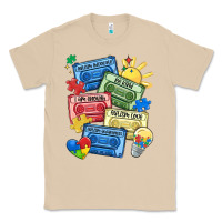 Mushroom autism cassette tapes Classic Tee - MaliasSmallBusiness