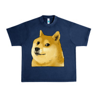 Navy doge coin shiba dog Urban Heavy Tee - Jasminsmagicworld